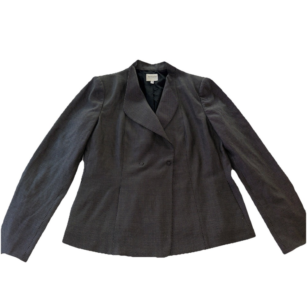 Armani‎ Collezioni Women's Blazer Micro Dots Size 16